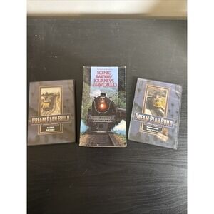 Scenic Railways Train VHS And DVD Lot